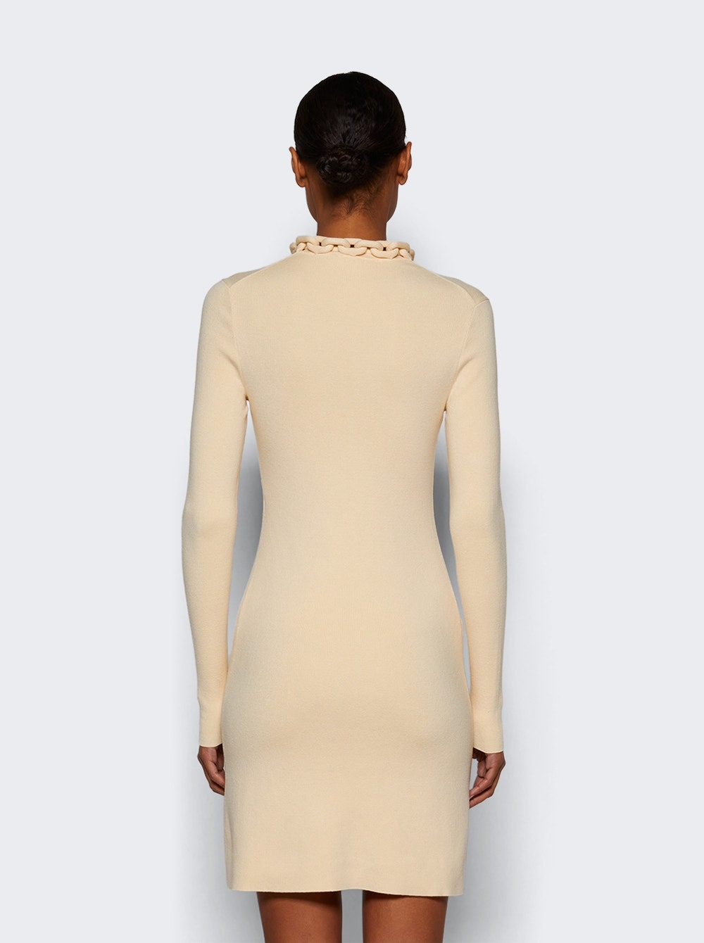 Short Dress Cream - 5