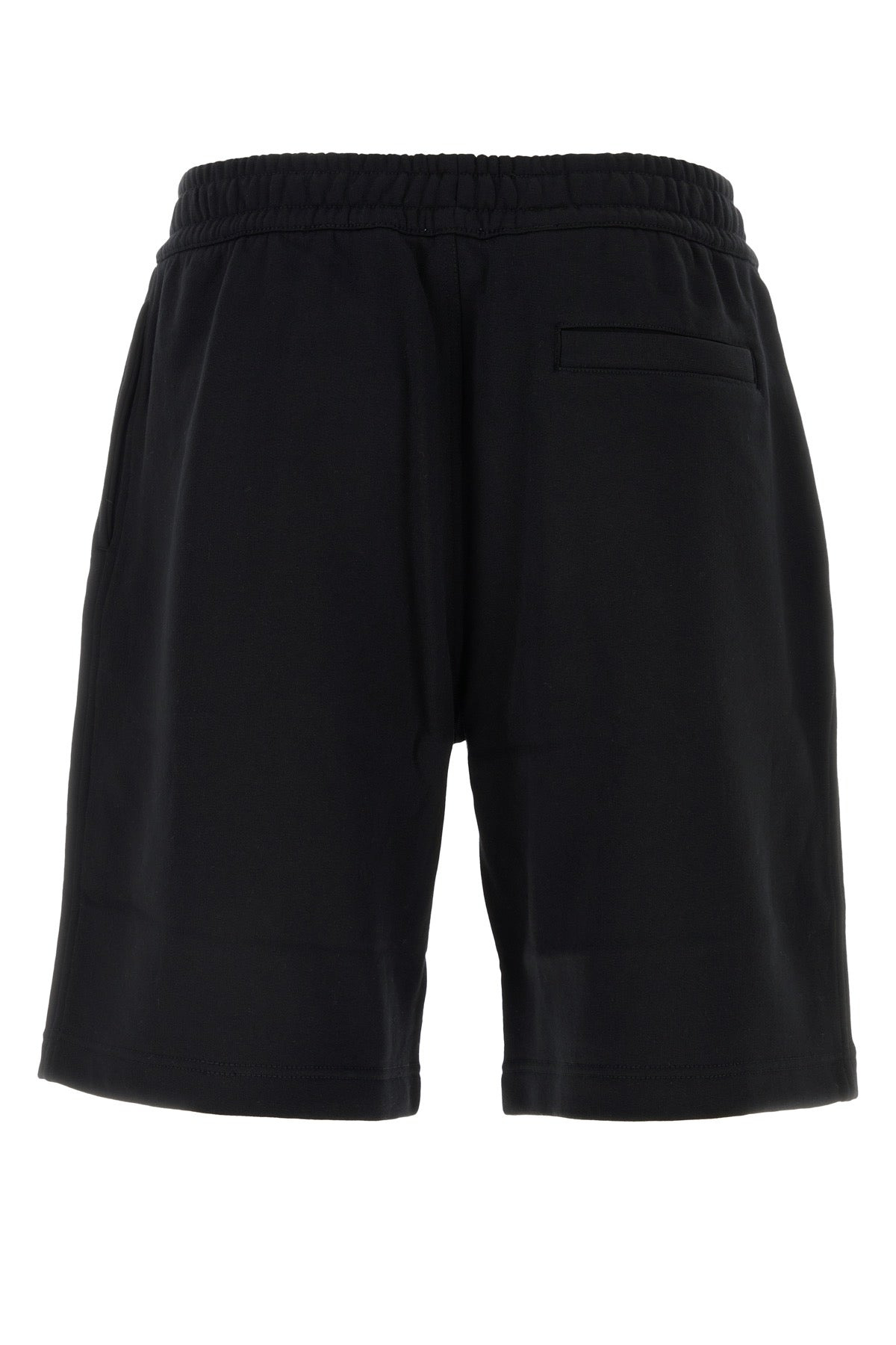 Burberry Men Black Cotton Bermuda Shorts - 2
