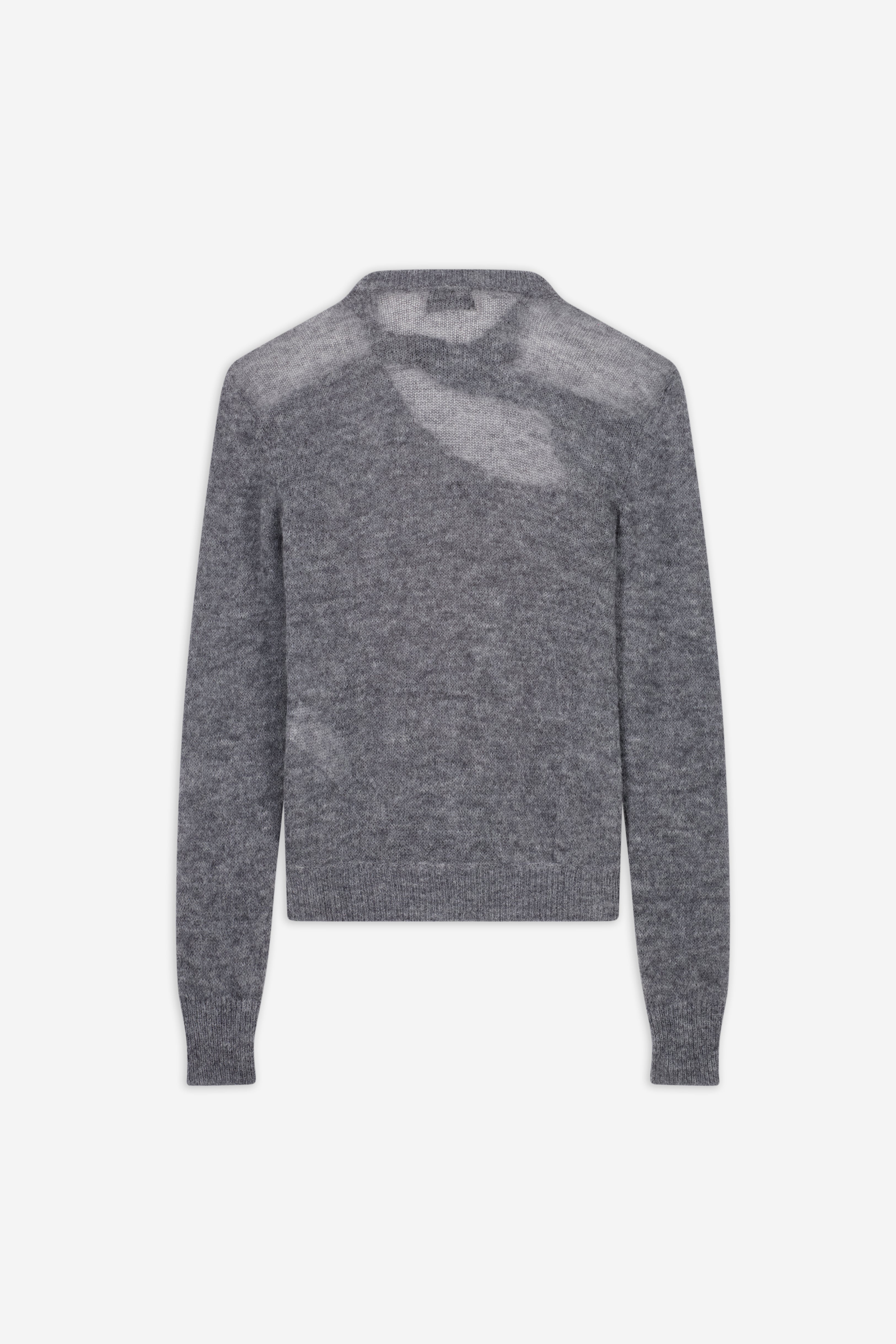 Buckle Cut-Out Sweater - 2