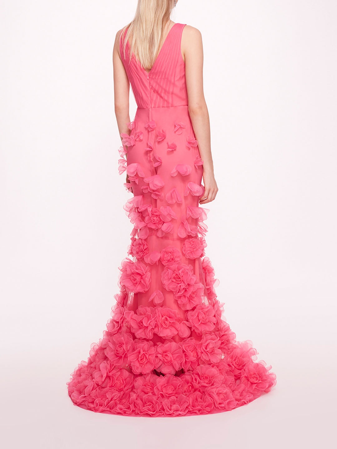TULLE ROSETTE GOWN - 2
