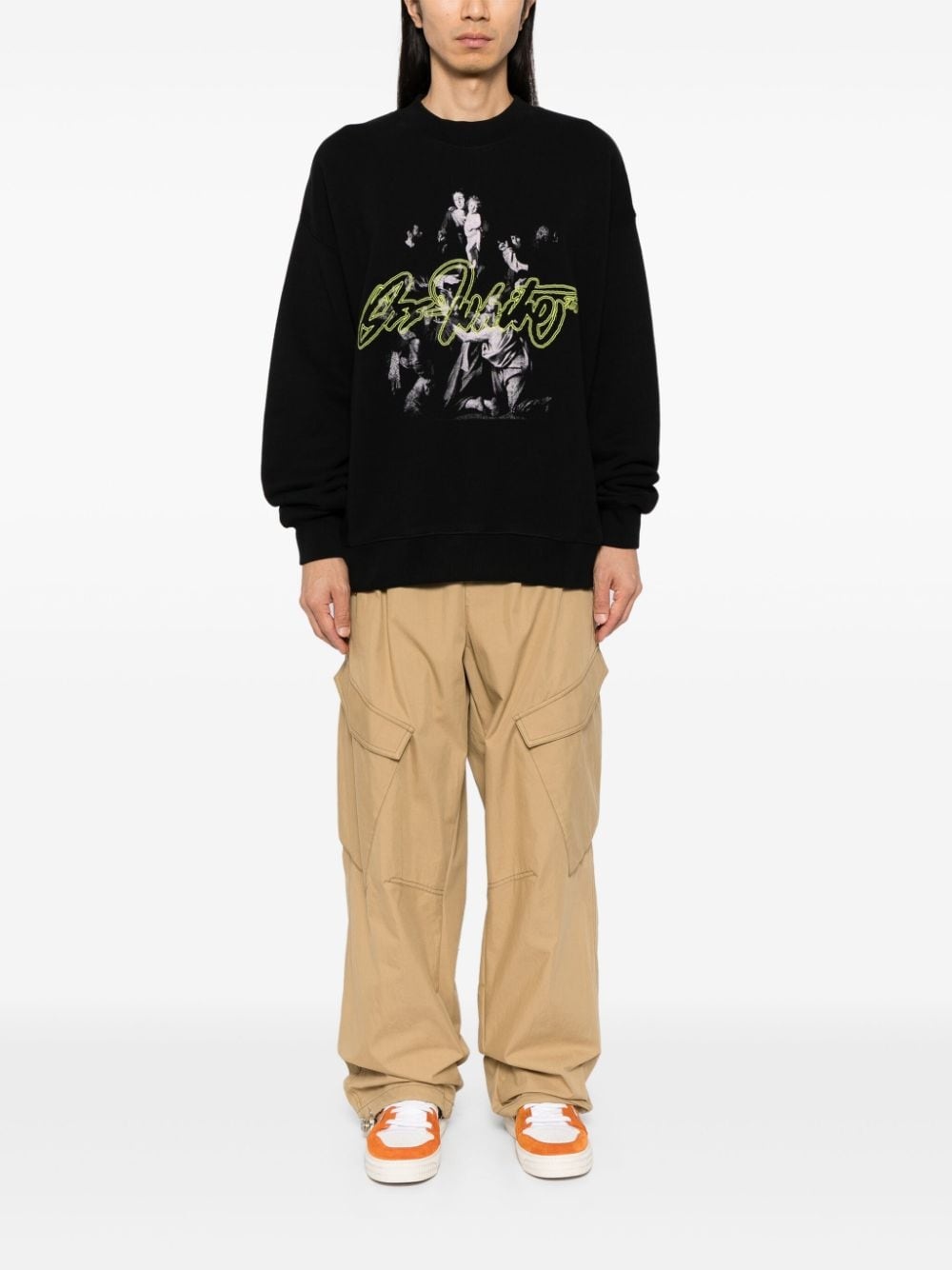 graphic-print sweatshirt - 2