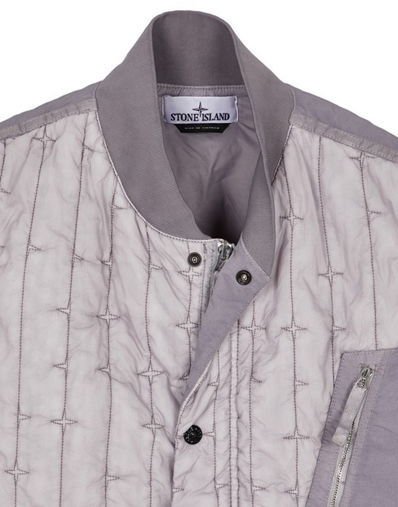 G0231 QUILTED NYLON STELLA WITH PRIMALOFT®-TC DUST GRAY 3