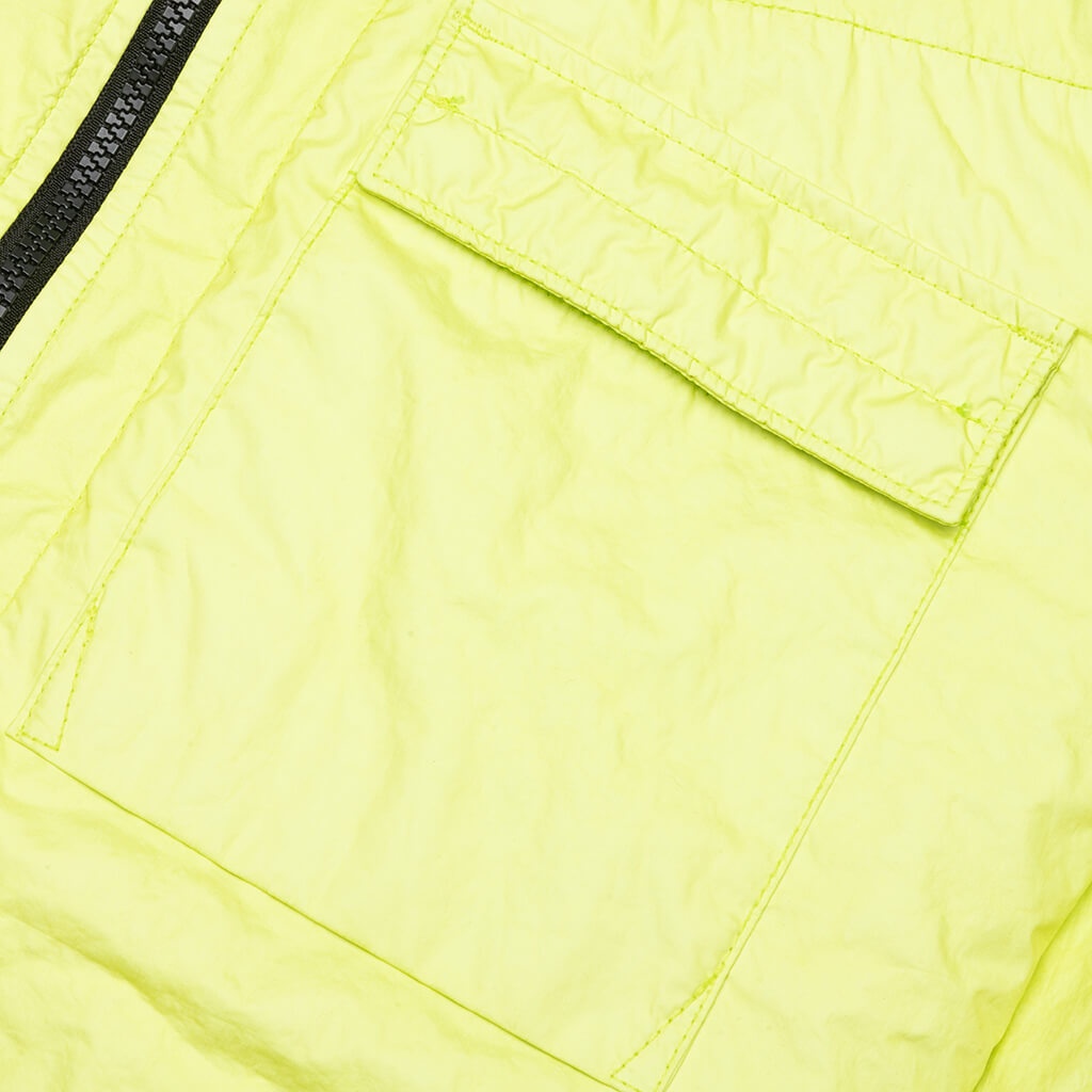 STONE ISLAND HOODED JACKET 40223 - LEMON - 3