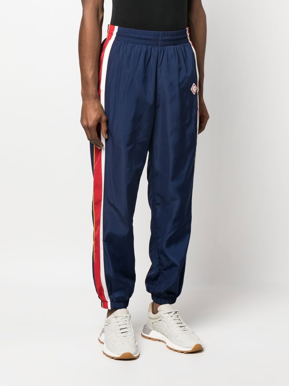 side-stripe track pants - 3
