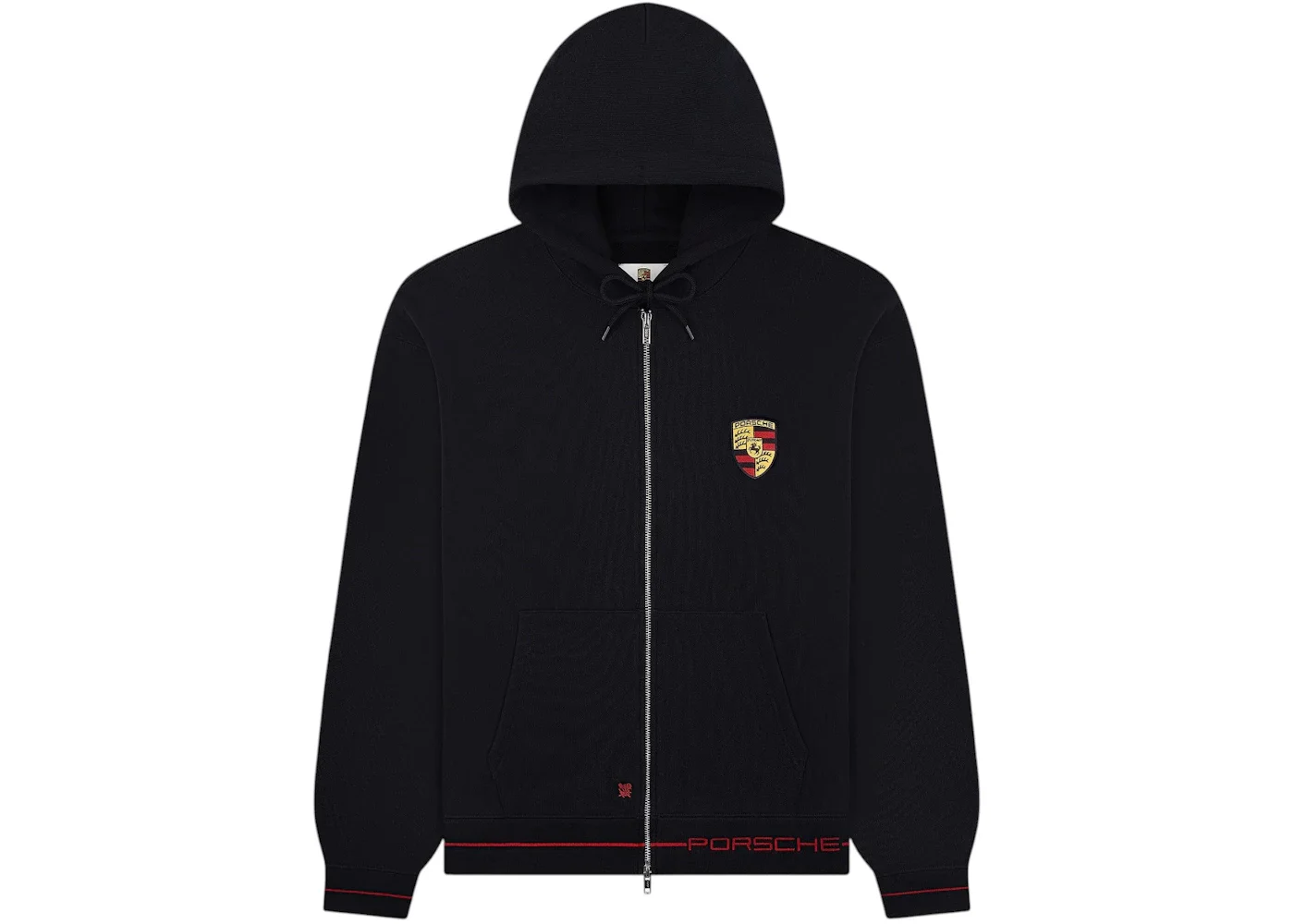 Aime Leon Dore x Porsche Full-Zip Hoodie Black - 1