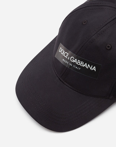 Dolce & Gabbana Baseball cap with patch outlook