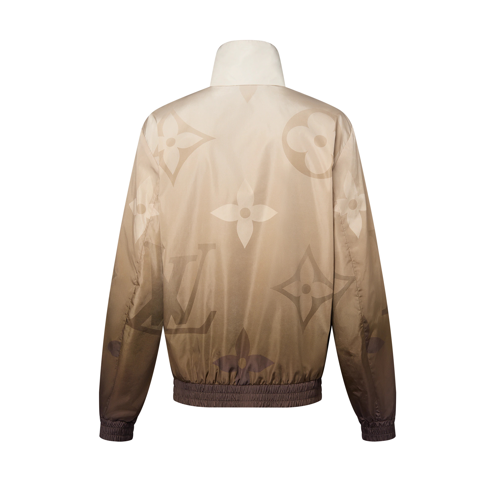 Monogram Printed Light Nylon Windbreaker - 3