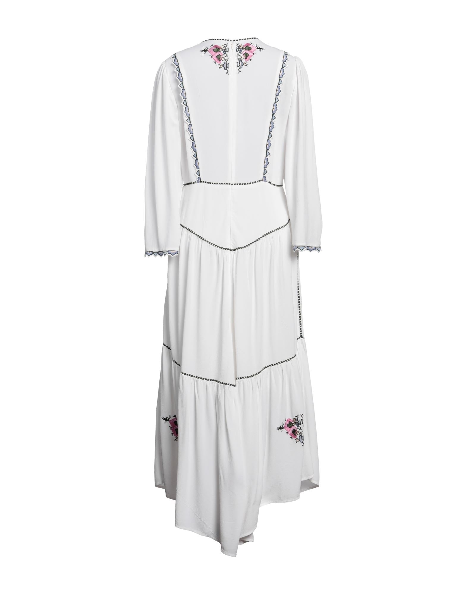 White Women's Midi Dress - 2