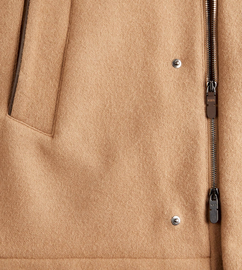 CABAN IN CASHMERE BLEND JERSEY - BEIGE 8