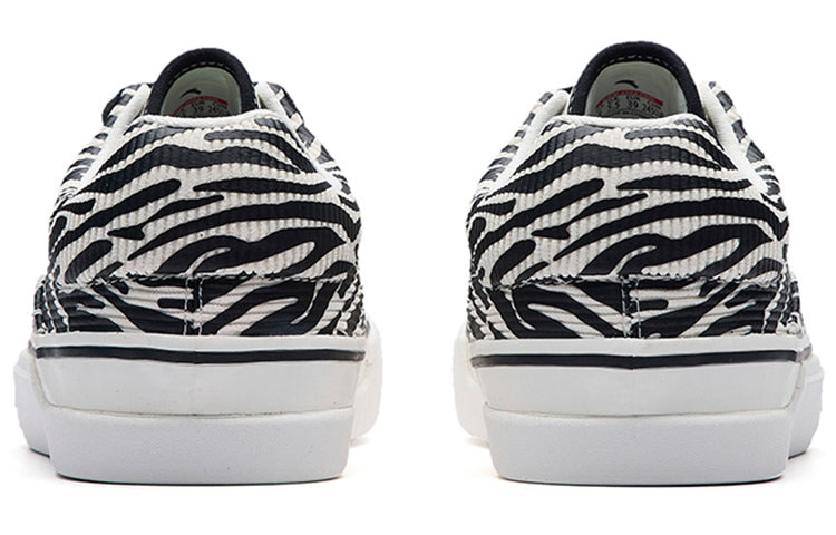 (WMNS) ANTA MD Skate Shoes 'Black White' 122238013-3 - 5