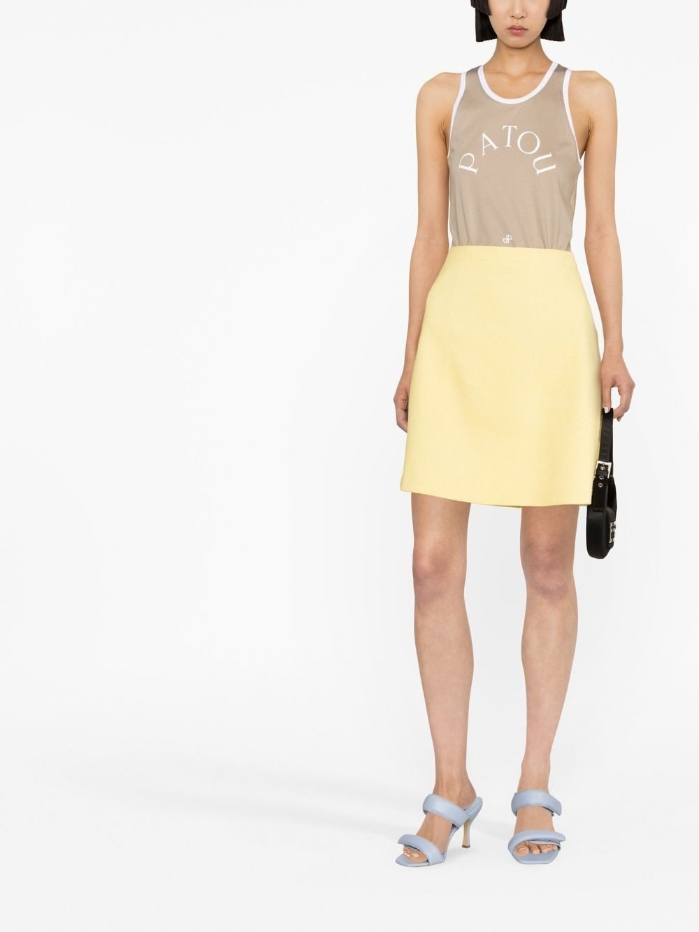 logo-print tank top - 2
