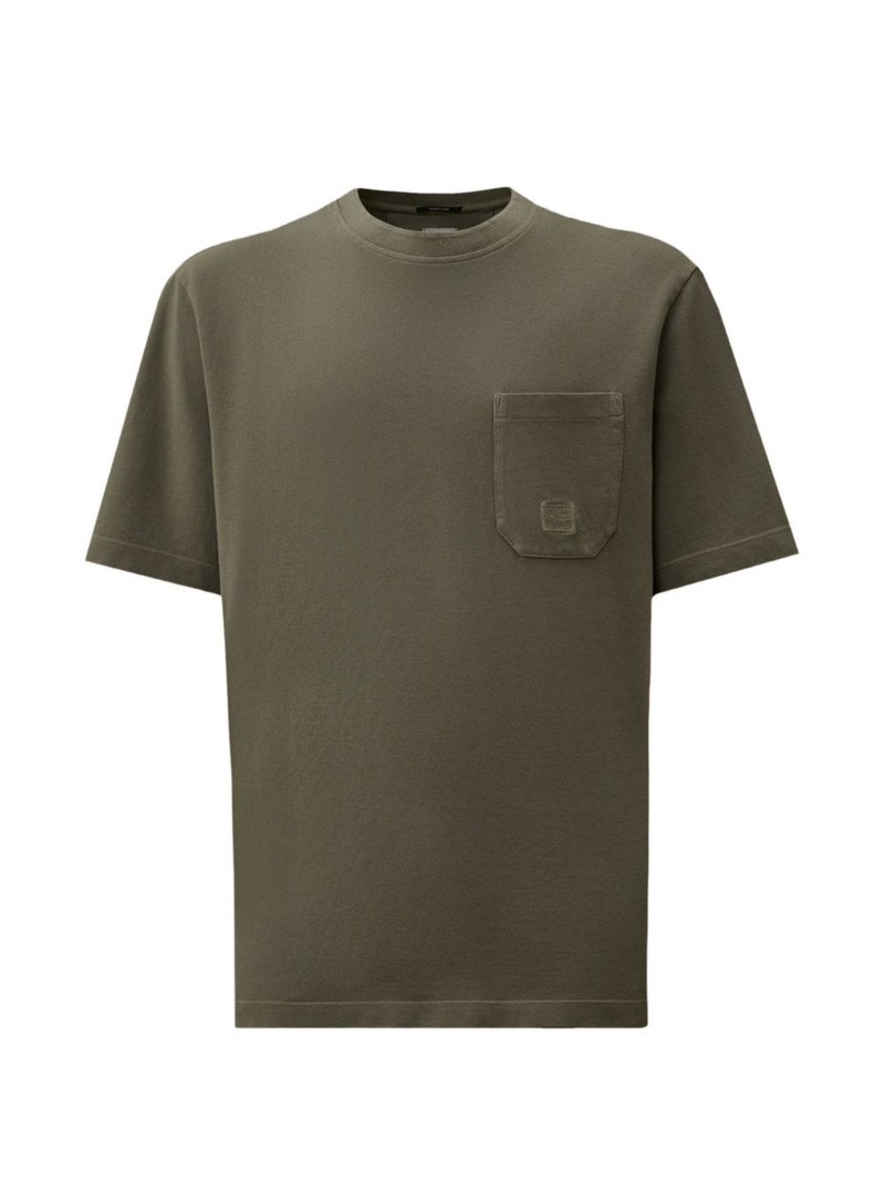 round-neck pocket T-shirt 1
