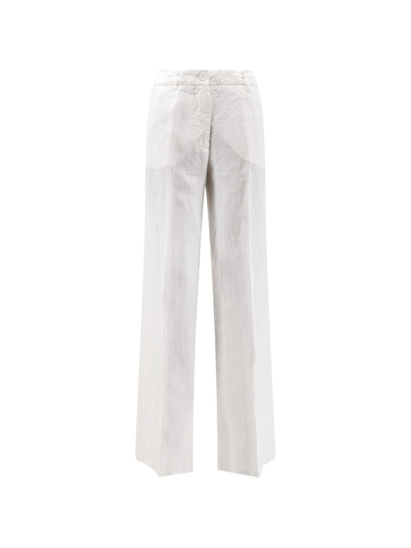 pressed-crease wide-leg trousers 1