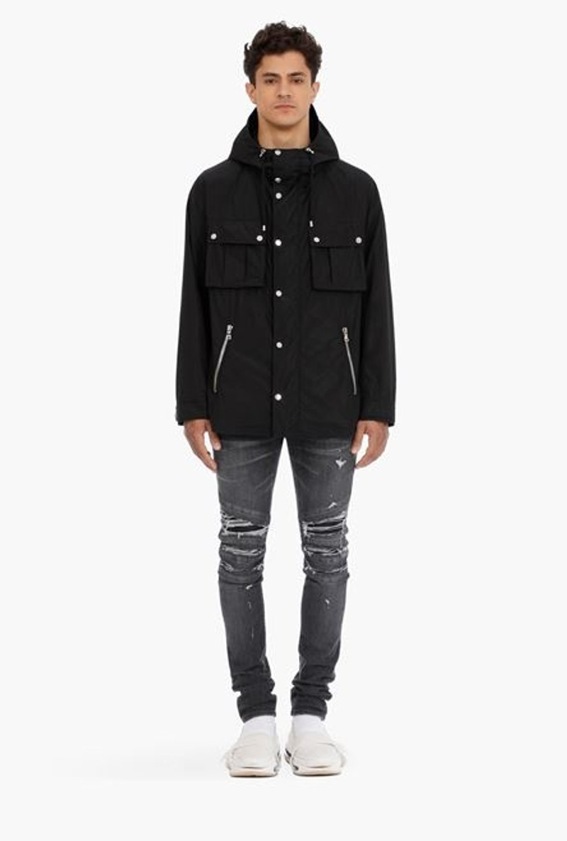 Black hooded jacket 4