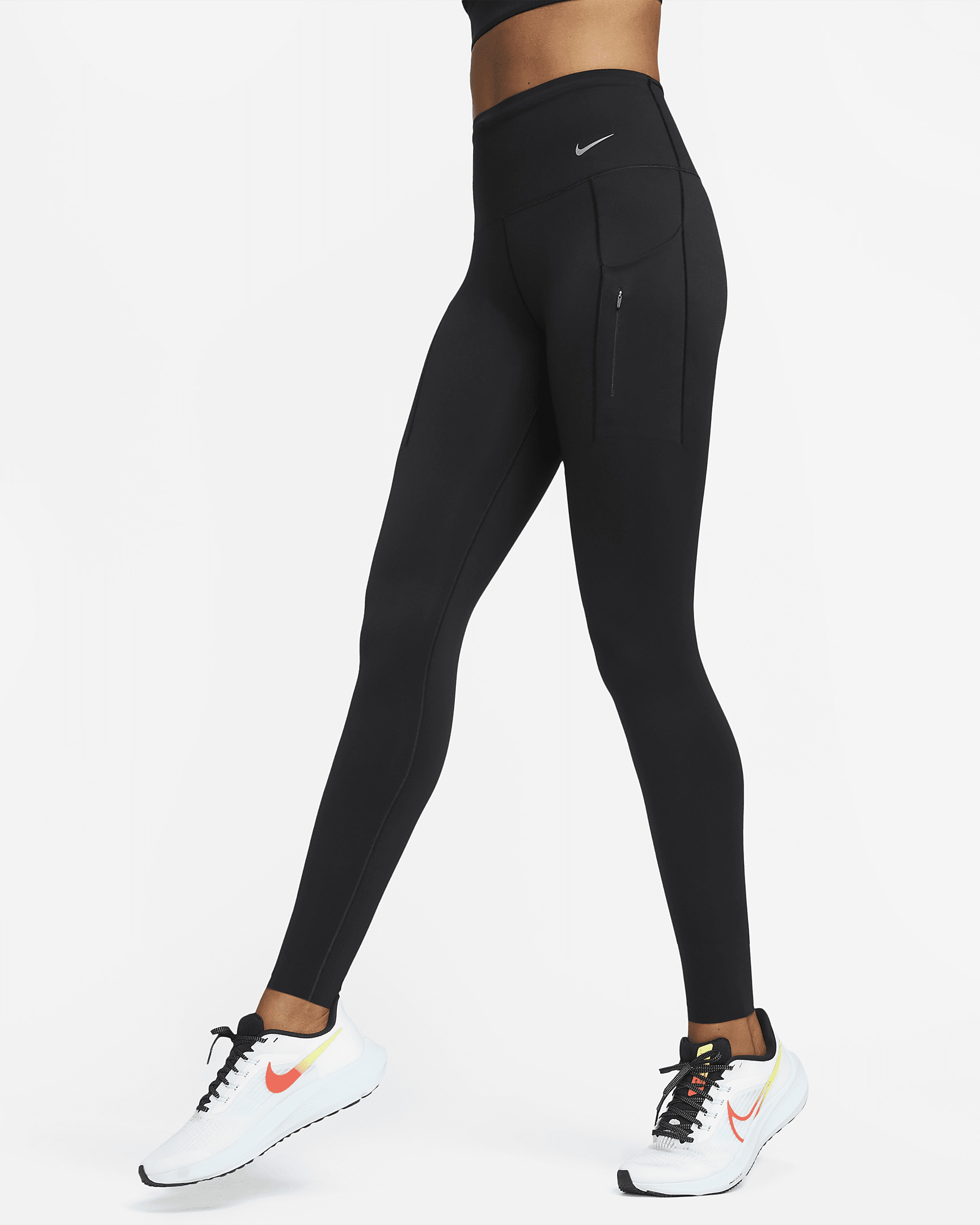 Nike Women's Go Firm-Support High-Waisted Full-Length Leggings with Pockets - 3