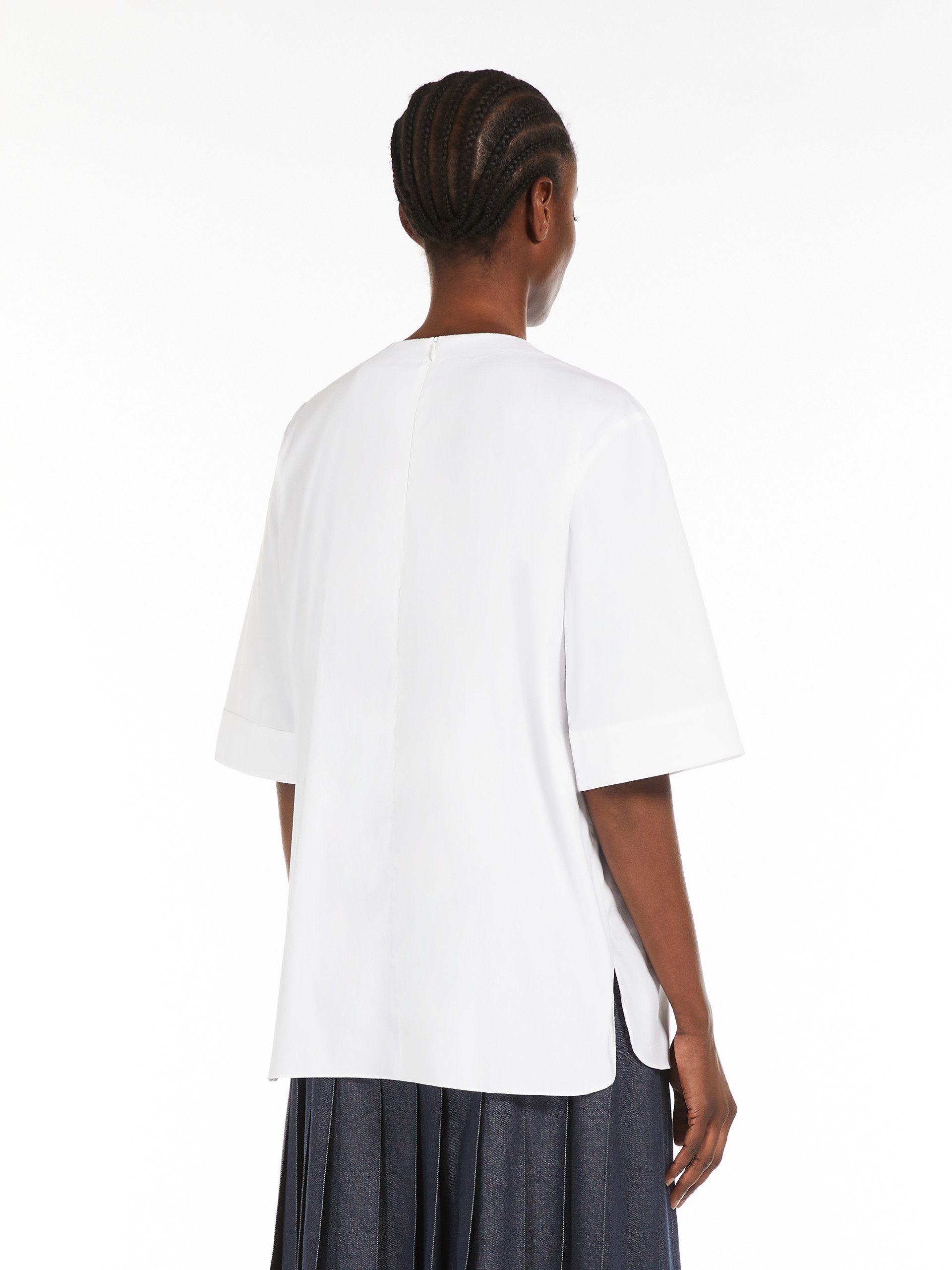 DORA Cotton poplin blouse - 4