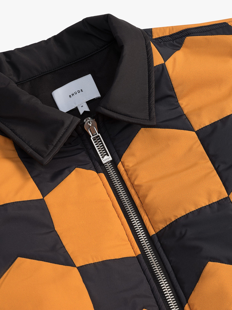 CHEVRON QUILTED MA1 JACKET 5