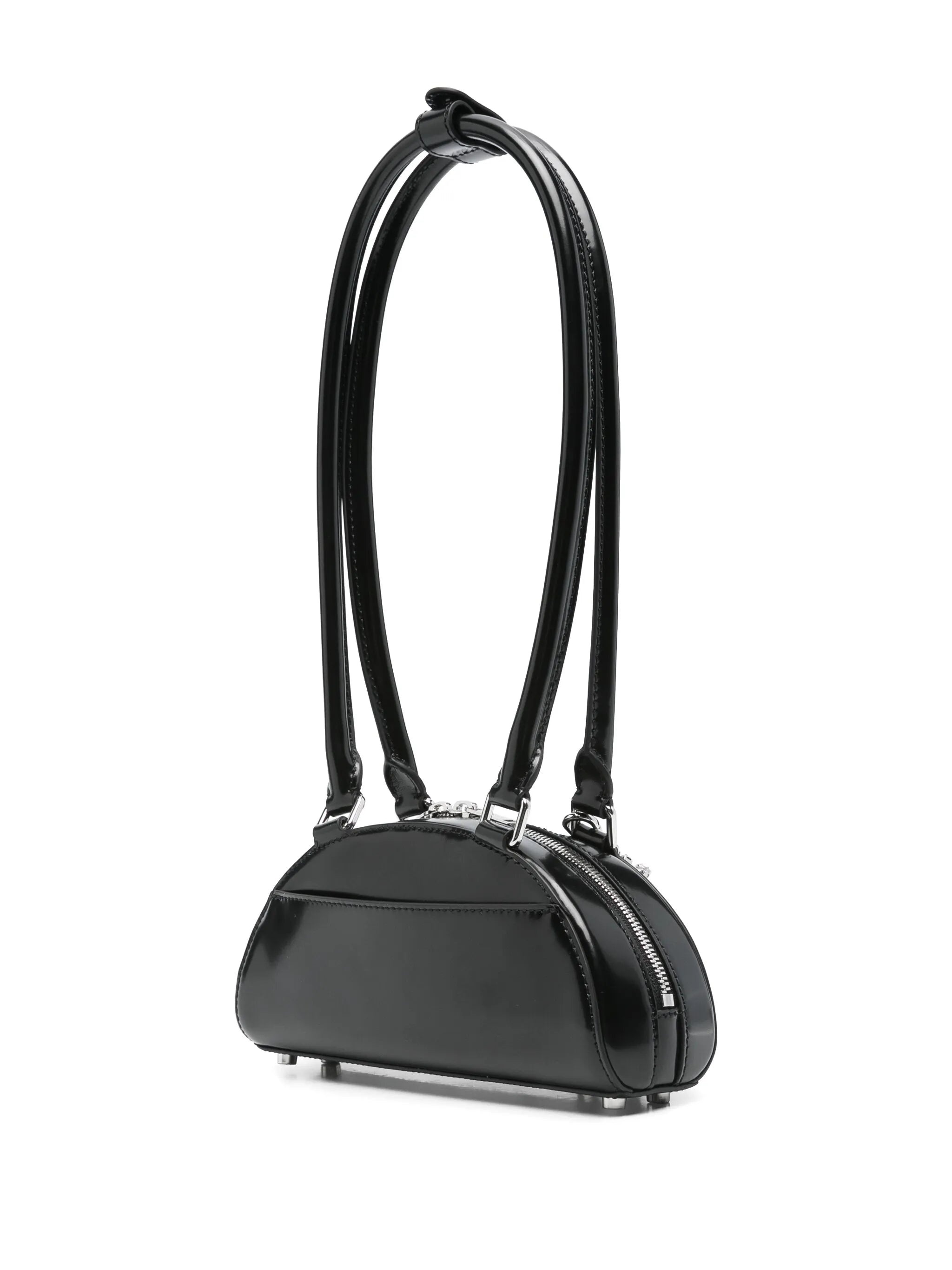 Self Portrait Curved Charm Shoulder Bag - 4