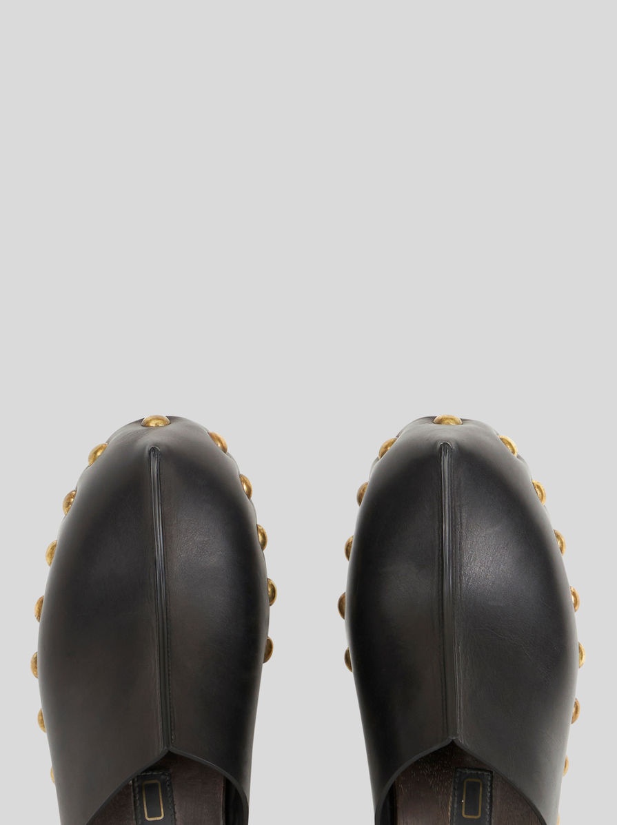 LEATHER CLOGS - 2