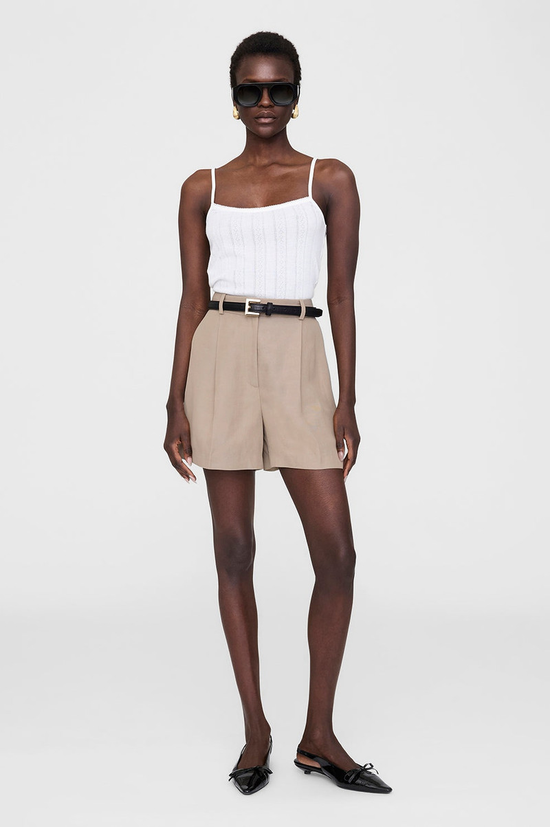 ANINE BING Trent Short - Fawn outlook