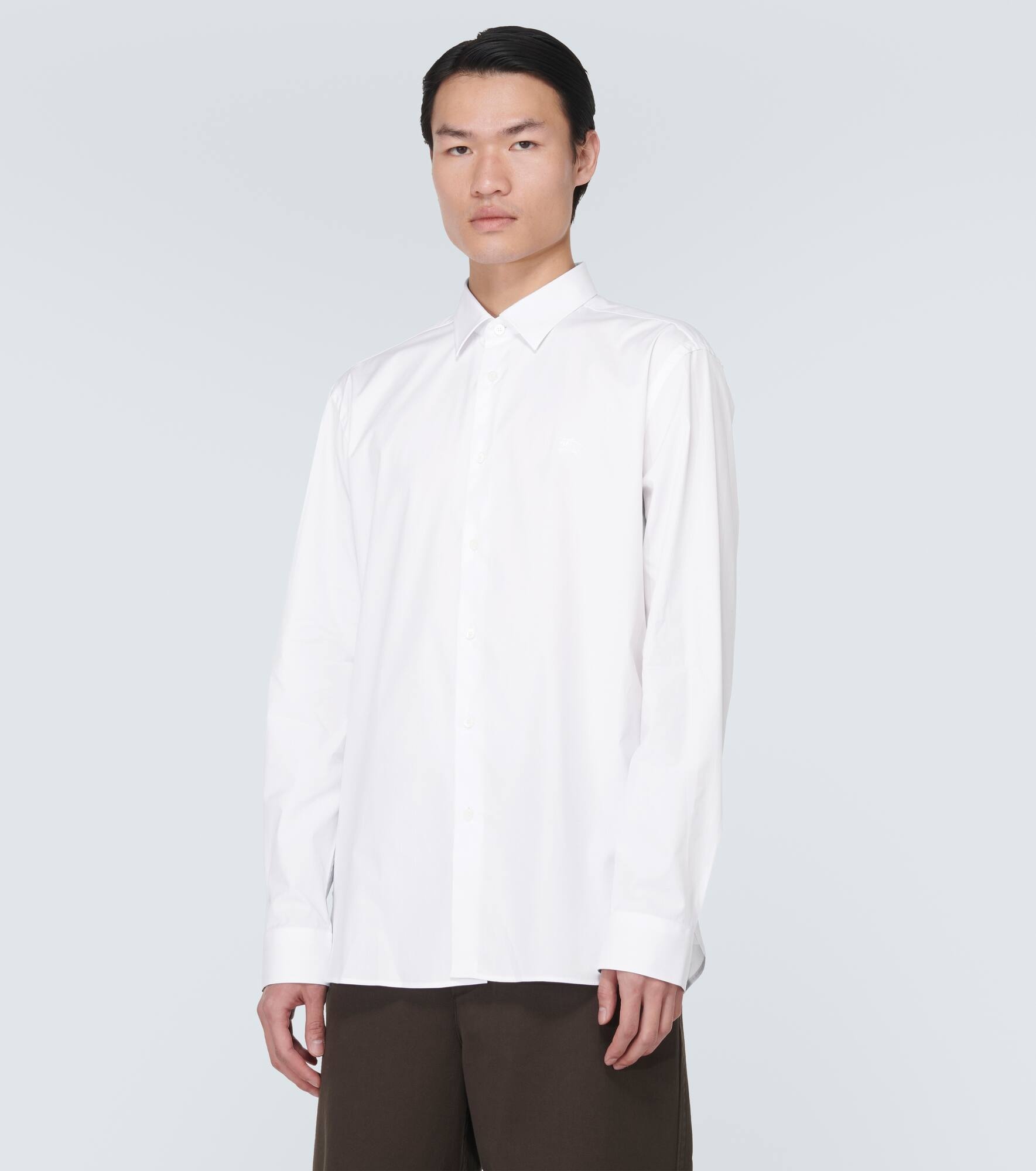 Cotton-blend shirt - 3