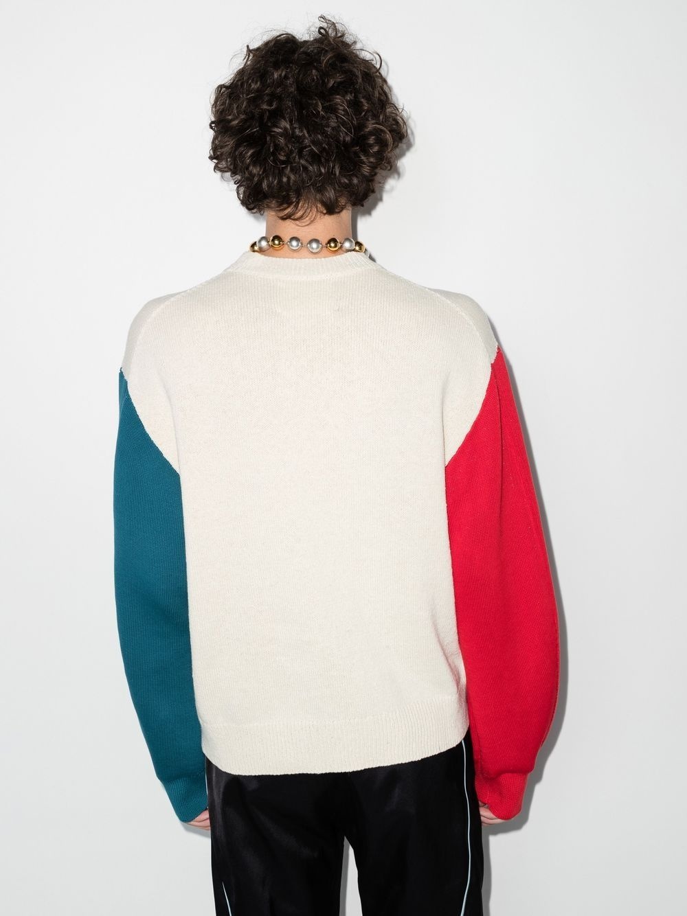 colour-block jumper - 3