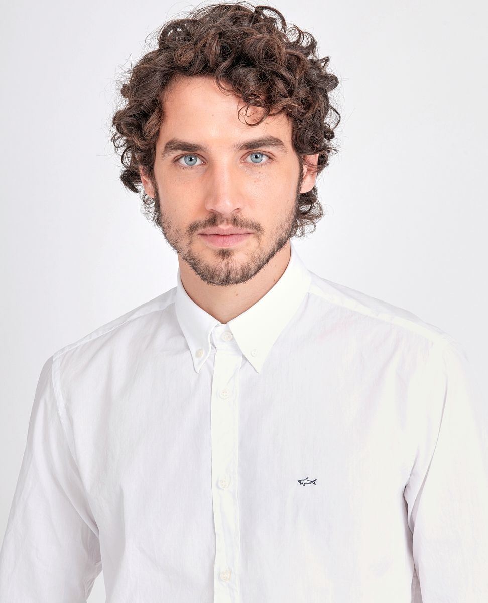 Cotton Poplin Shirt - 5