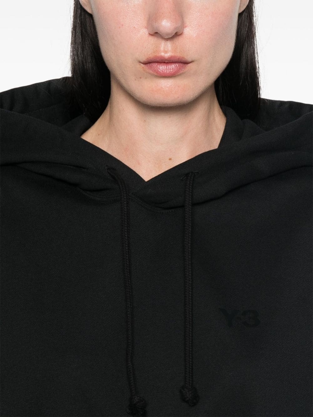 x Adidas logo-print hoodie - 5