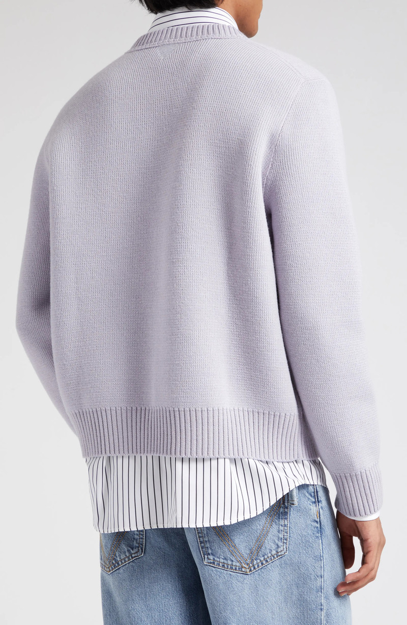 Bottega Veneta Crewneck Wool Milano Stitch Sweater outlook