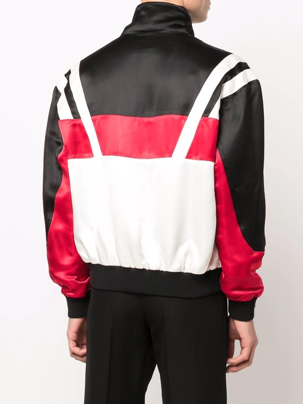 colour-block bomber jacket - 4