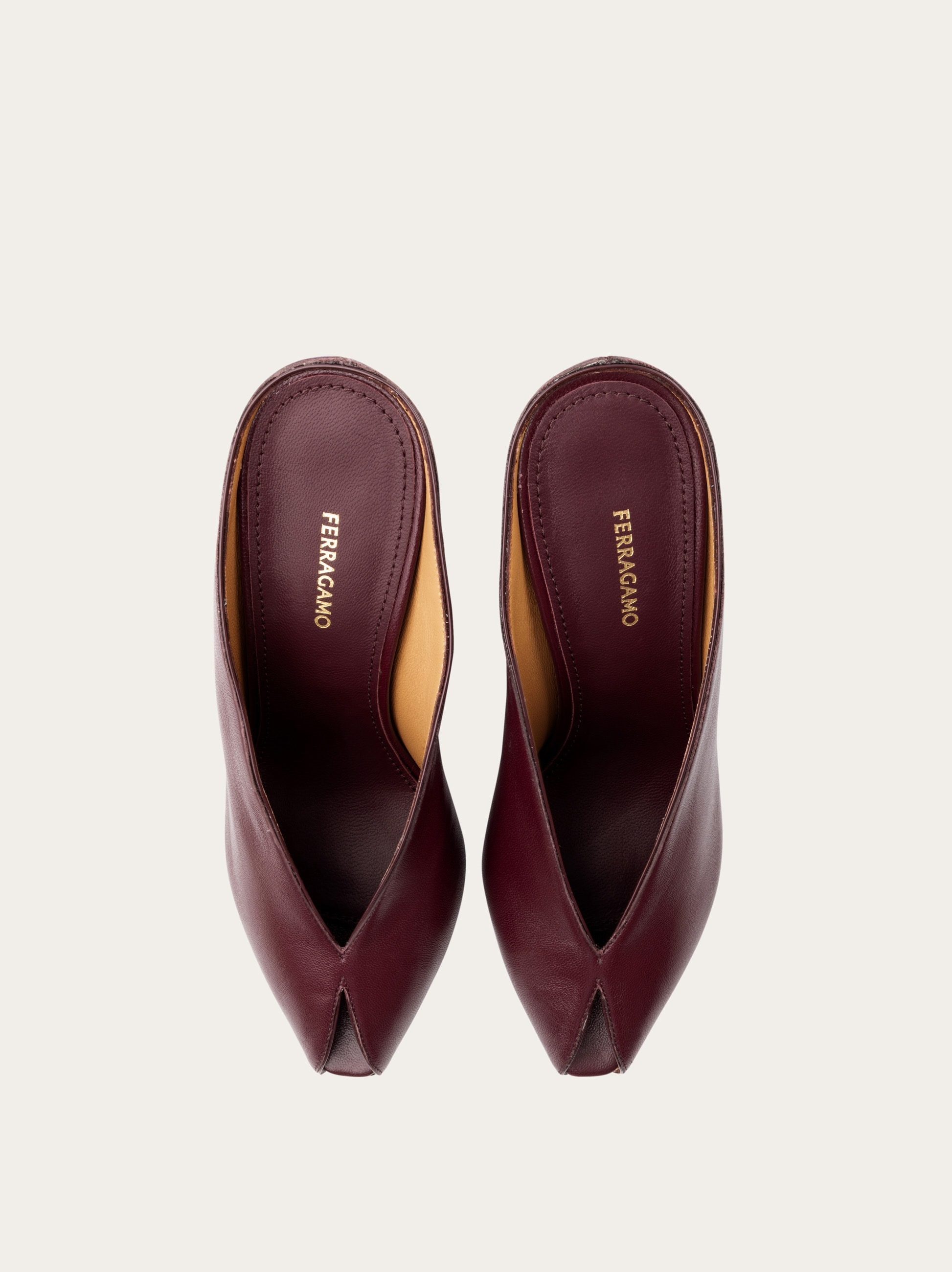 Peep toe mule - 3