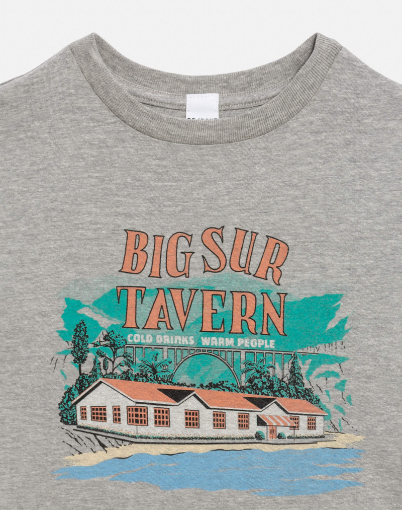 Classic "Big Sur" Tee - Heather Grey 3
