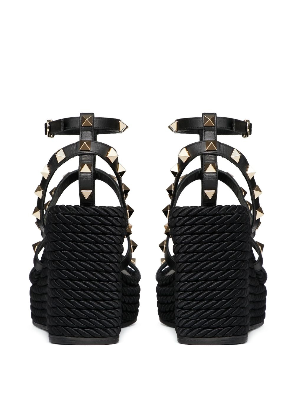 Rockstud platform sandals - 3