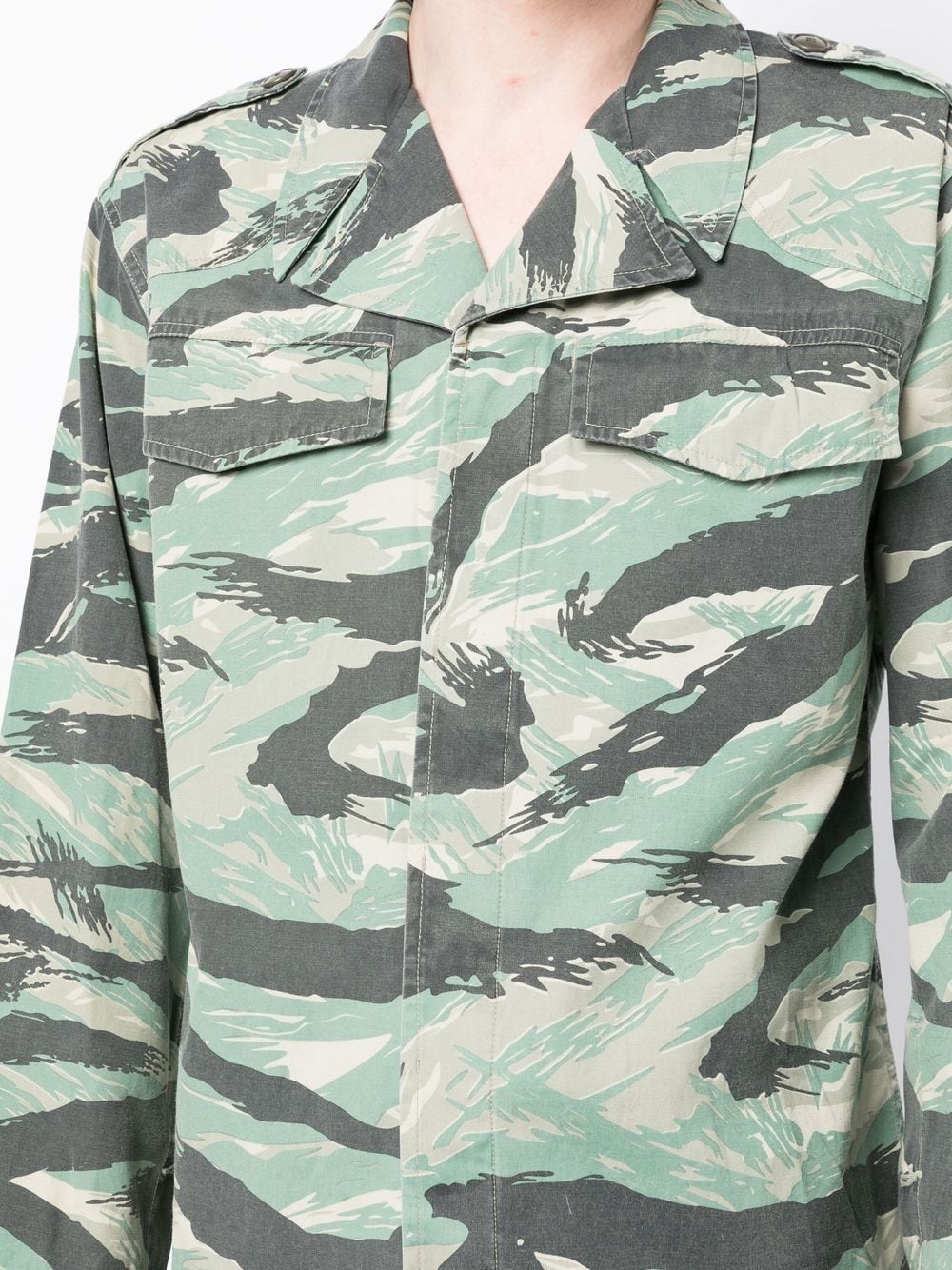 CAMOUFLAGE-PRINT LONG-SLEEVE SHIRT - 4