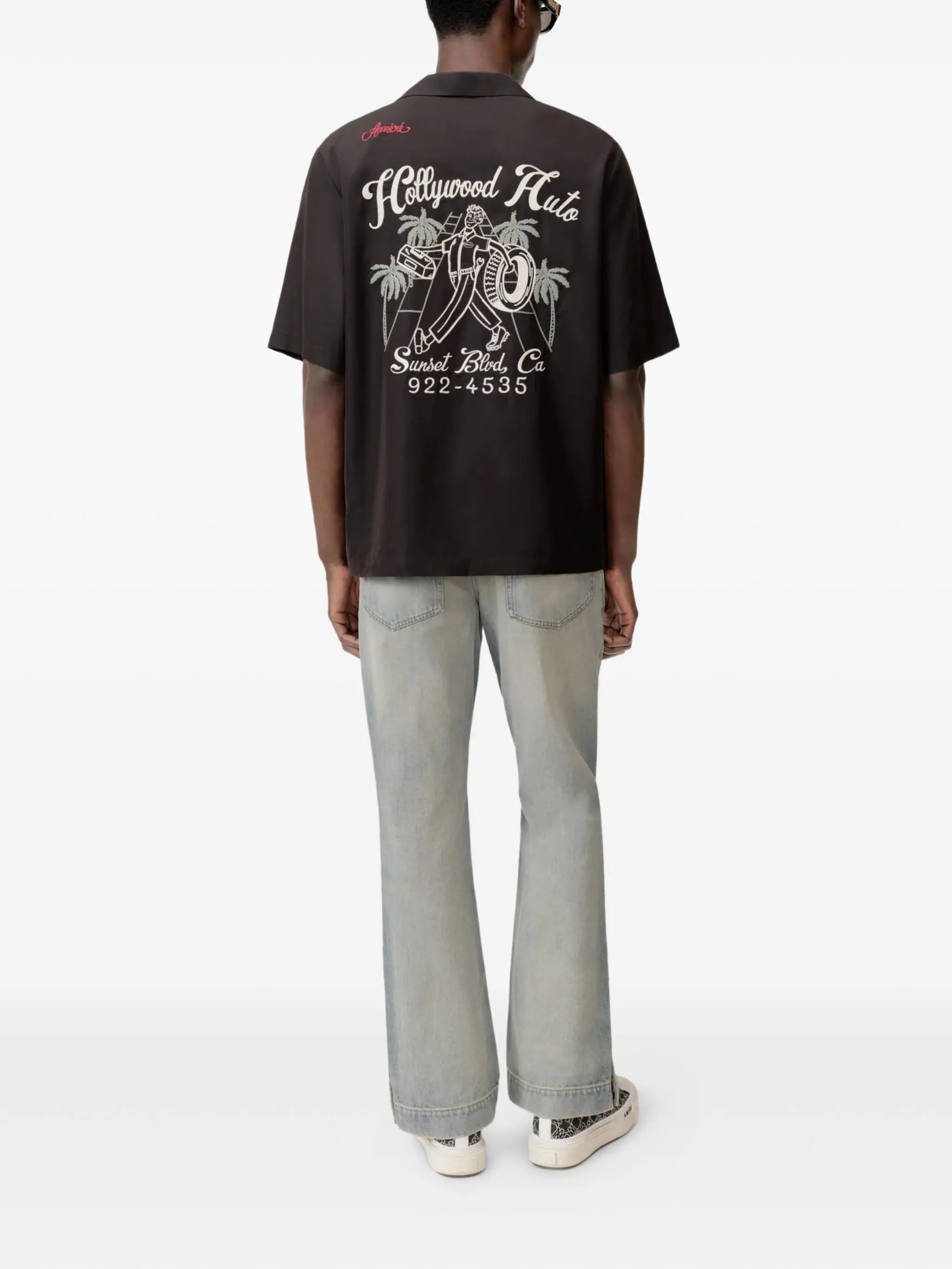 Amiri Embroidered Short-sleeve Shirt - 4