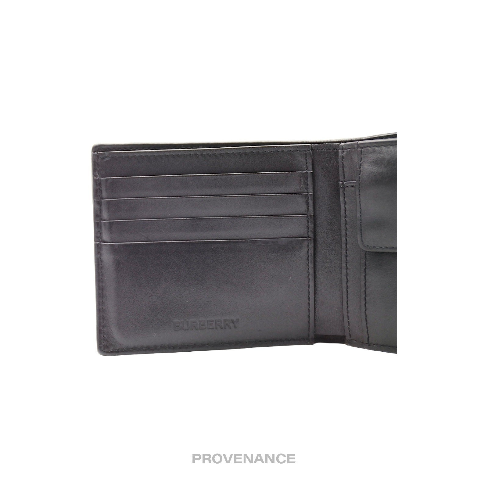 Burberry Bifold Wallet - Hologram TB Monogram Check - 6