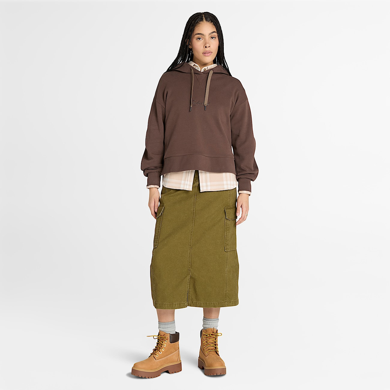 Women's Midweight Flannel Pocket Shirt - 3