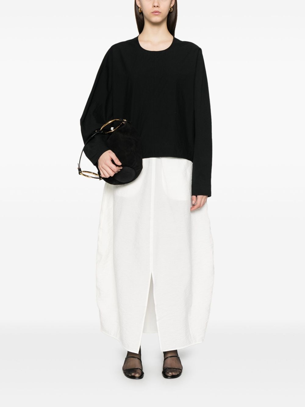 parachute maxi skirt - 2