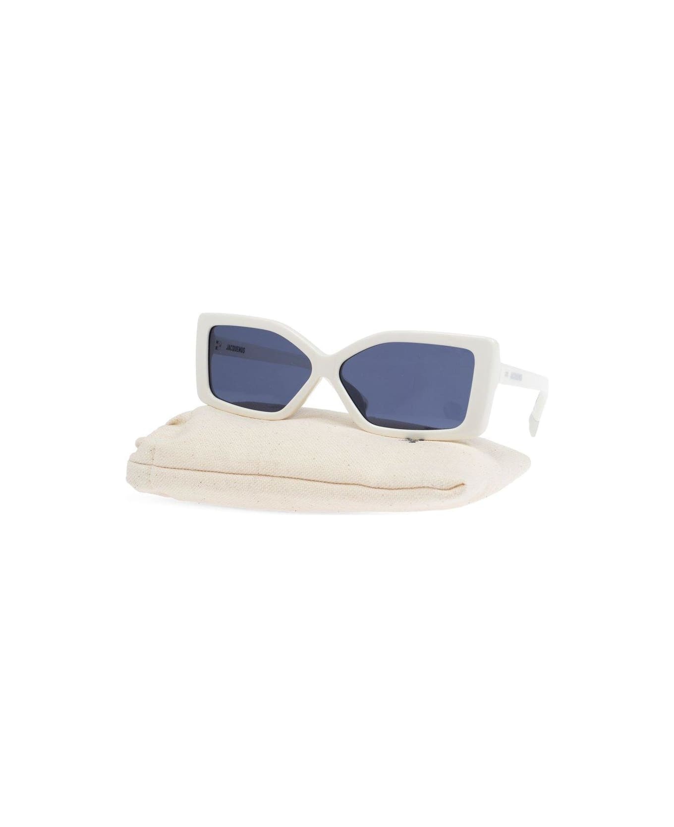 JACQUEMUS レクタンクルフレムサンクラス JAC55 2 JACQUEMUS レクタンクルフレムサンクラス JAC55 2 Jacquemus Les