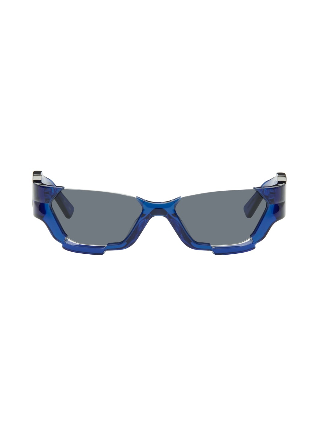 SSENSE Exclusive Blue Deconstructed Sunglasses - 1