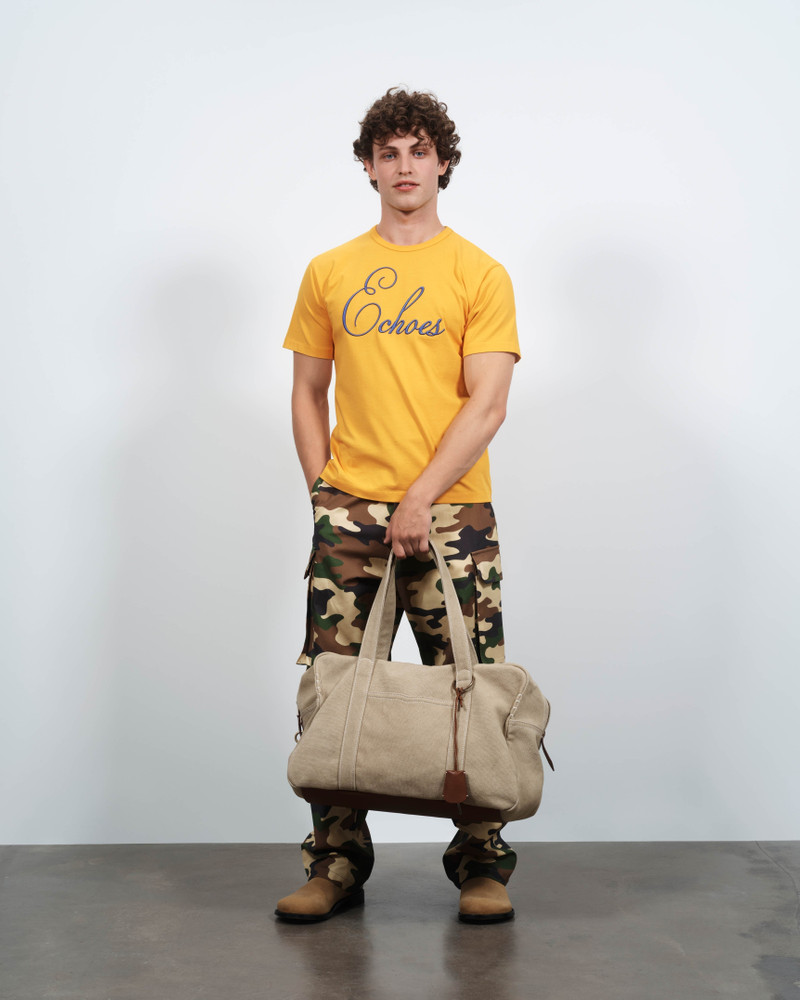 MENS ECHOES T-SHIRT IN GOLD 4