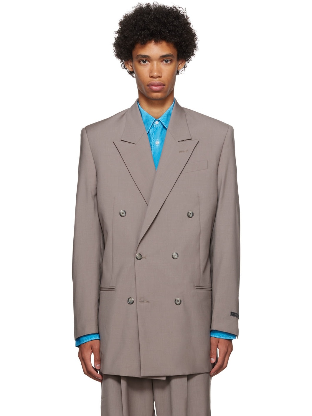 Taupe Milo Blazer - 1