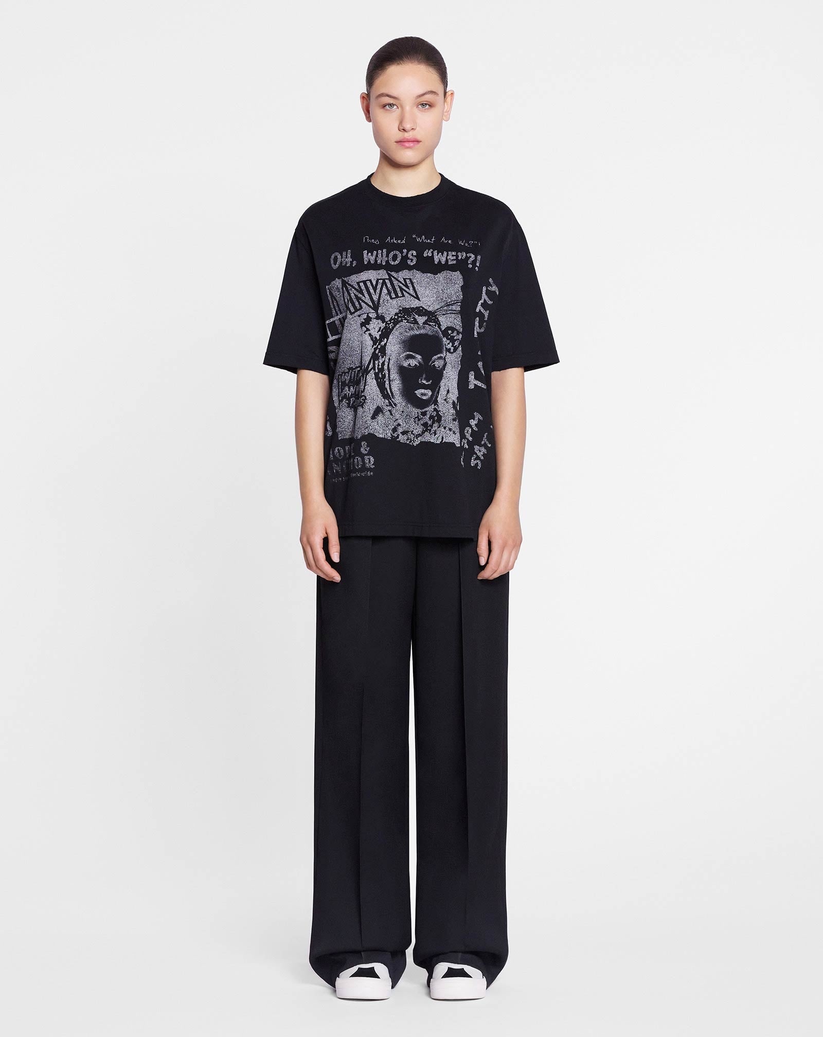 LANVIN X FUTURE UNISEX CLASSIC PRINTED T-SHIRT - 3