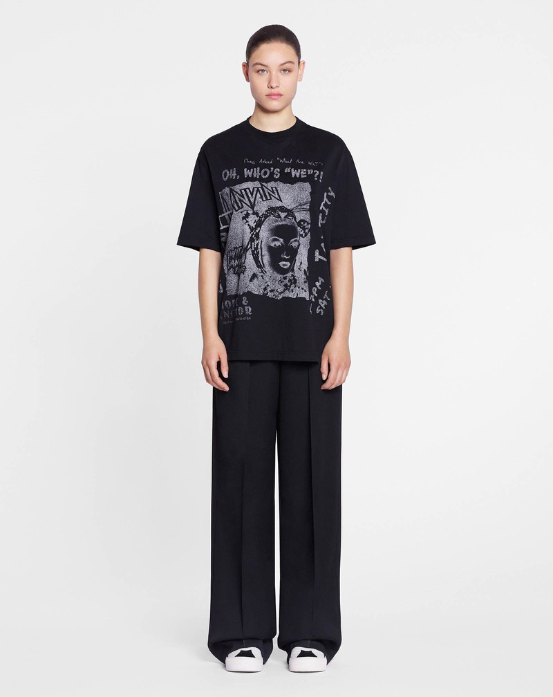 LANVIN X FUTURE UNISEX CLASSIC PRINTED T-SHIRT 3