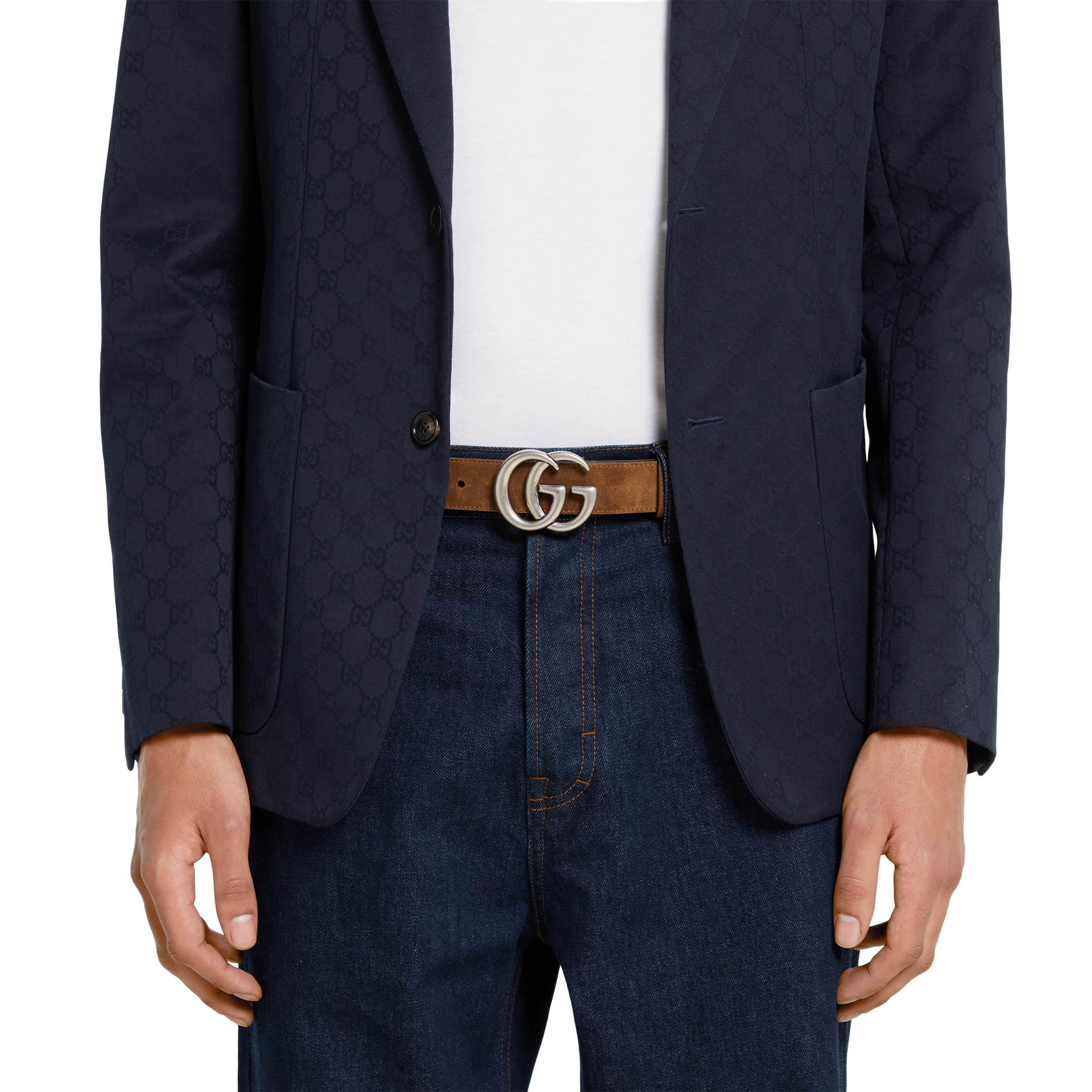 GG Marmont thin belt - 3
