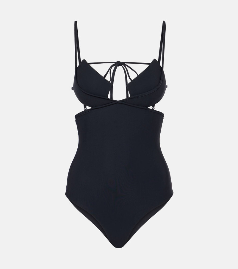 Cutout swimsuit - 1