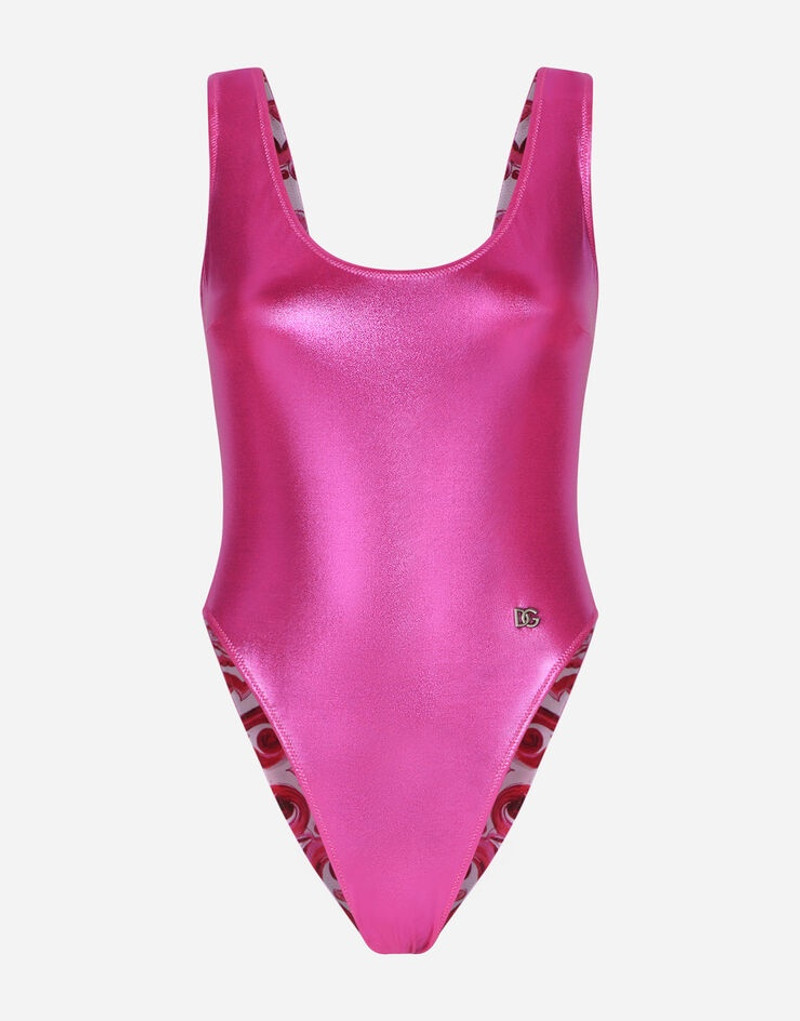 Laminated Racing Swimsuit 1