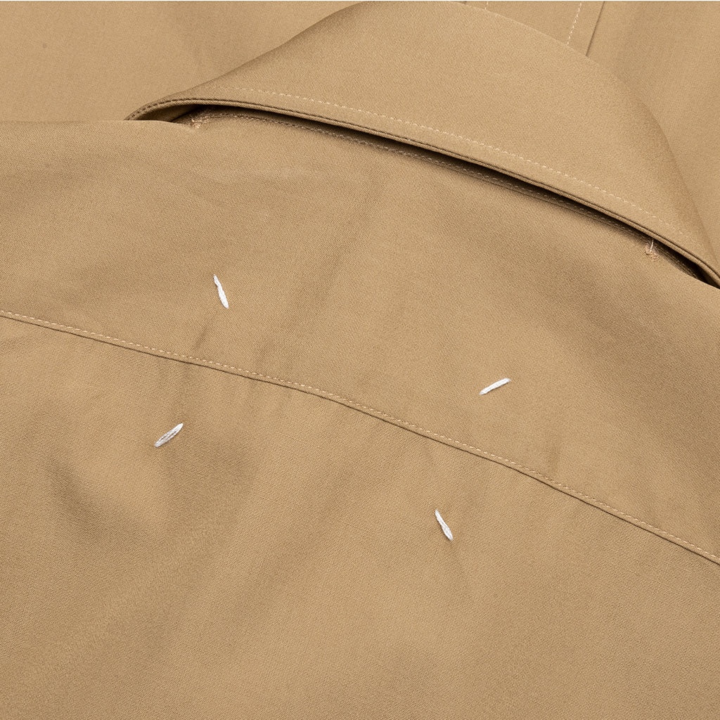 SHORT SLEEVE SHIRT - CAMEL - 3