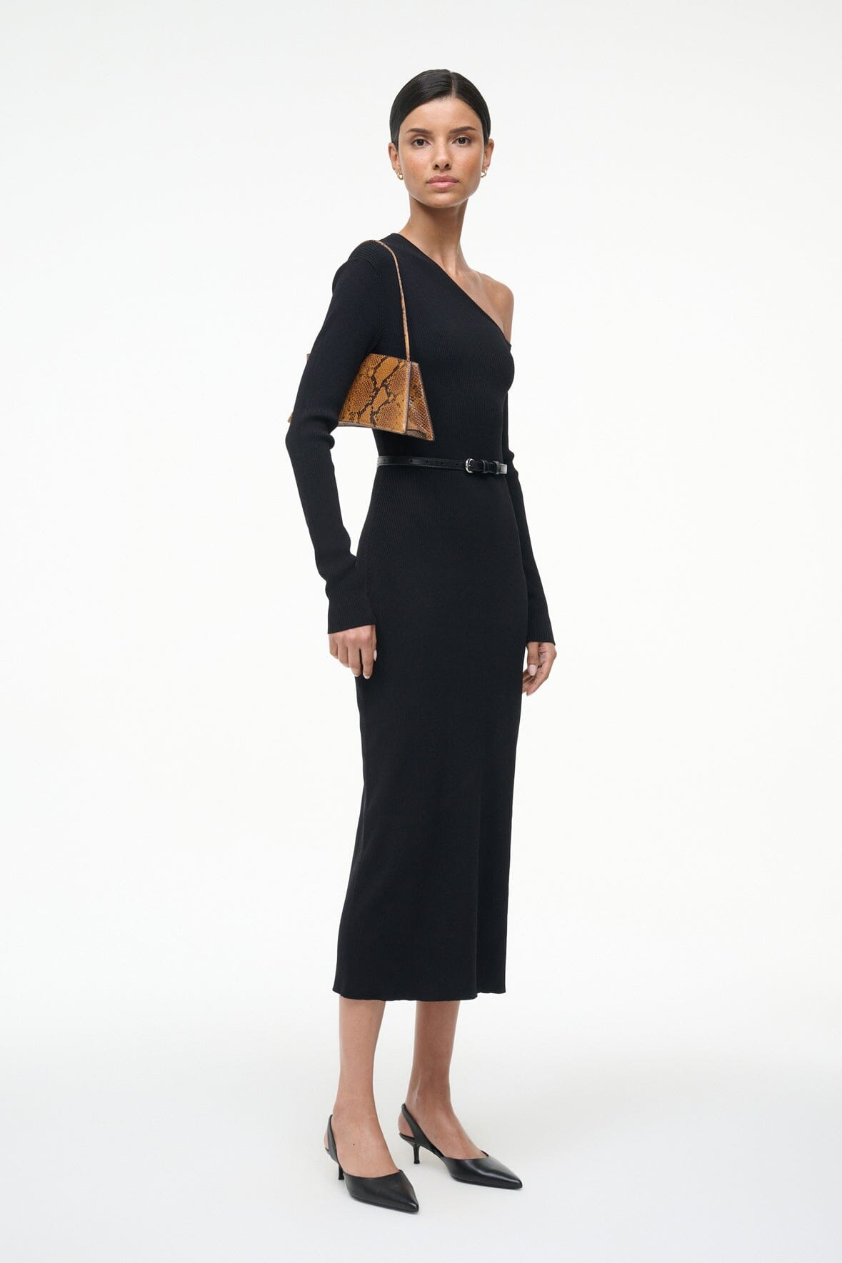 STAUD LOIS DRESS BLACK - 6