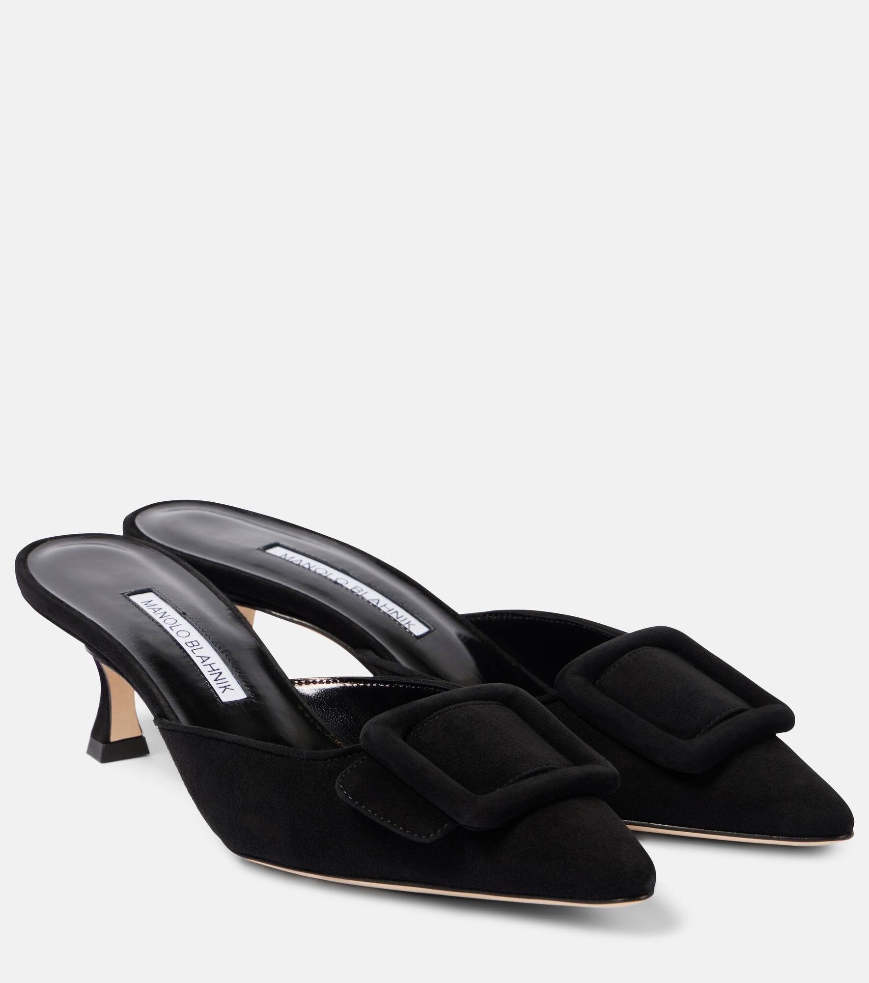 Maysale 50 suede mules - 1